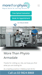 Mobile Screenshot of morethanphysio.com.au